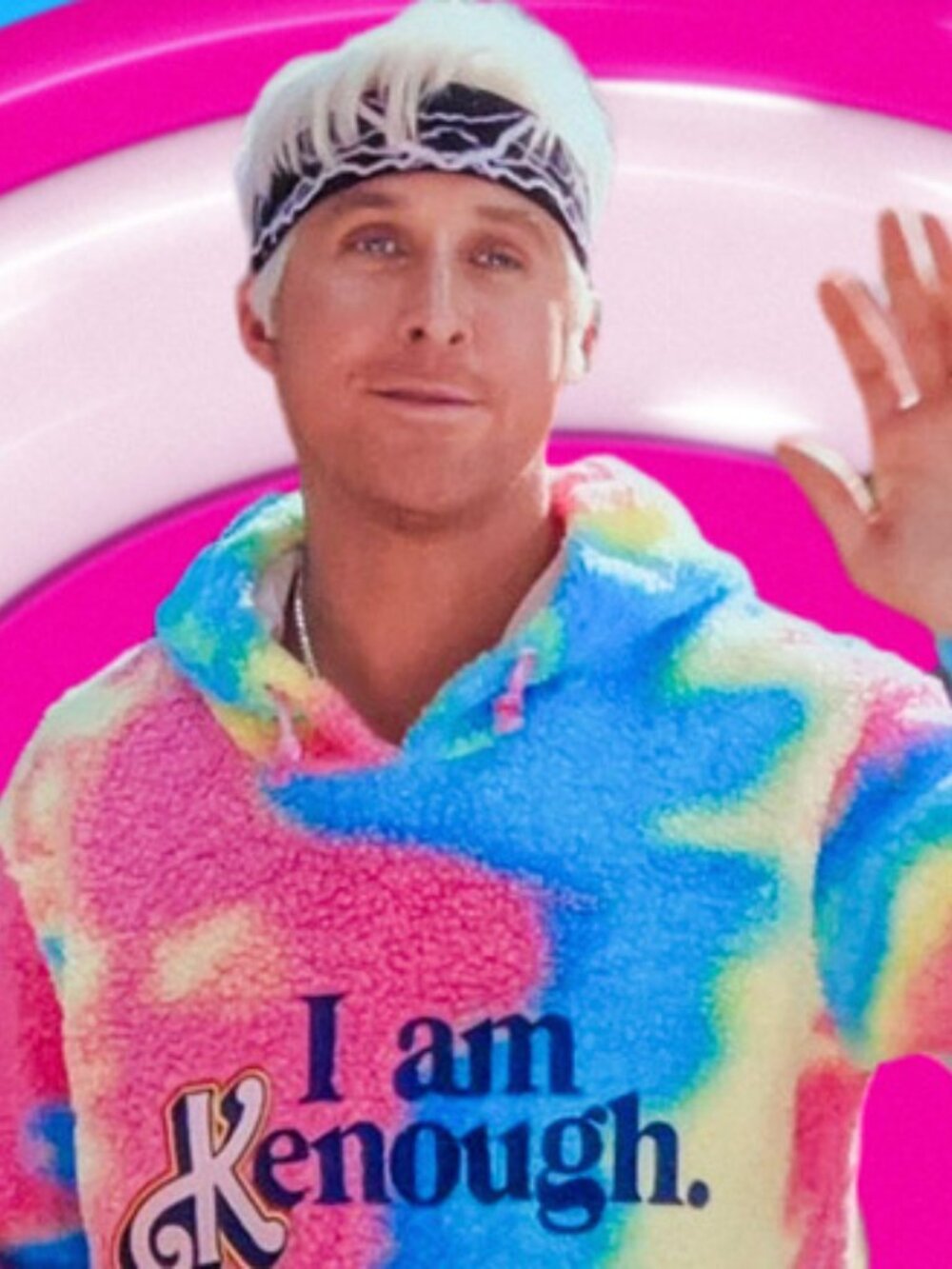 "I am Kenough" Fleece Mattel Hoodie Size 3XL (XXXL) Barbie Movie- Like New